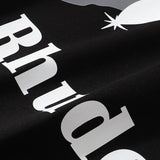 Rhude T Shirt Sunset Design Letter Print Short Sleeve T-Shirt