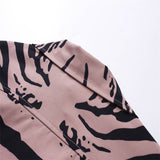 Rhude T Shirt Zebra Letter Embroidery Casual Short Sleeve Shirt, Shorts
