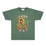 Casablanca T Shirts Fashion Print Street
