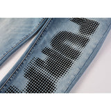 Purple Brand Jeans Pure Cotton High Street Trend