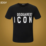 Dsq2 T Shirt Casual Sports Printed Short Sleeve Summer Men