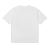 Rhude T Shirts Morocco Seaview Sailing Print Cotton Casual Short Sleeves Men and Women