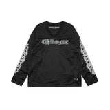 Chrome Heart Shorts Summer Sanskrit Mesh Ice Hockey Suit
