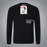 Dsq2 Hoodie DSQ Lian D2 Inverted Letter Map Sketch Printed Sweater Trendy Men 'S Autumn And Winter