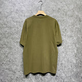 Amiri t shirts hollywood rose printing short sleeve