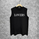 Amiri tank top broken heart print