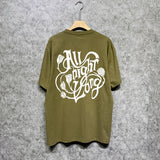 Amiri t shirts morning glory printing short sleeve