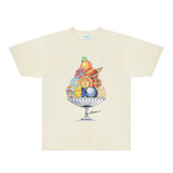 Casablanca T Shirts Fashion Print Street