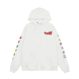 OFF WHITE Hoodie Trendy Street Style Personalized Cotton
