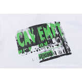 C.e t shirts spring and summerletterprinting round neck pullover men's and women's short sleeves