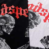 Godspeed T Shirts Technology Gaze Skull Printing Cotton Casual Short Sleeve Men and Women