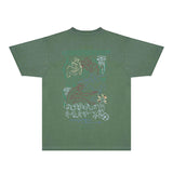 Casablanca T Shirts Fashion Print Street