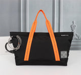 Off White Bag Casual Outdoor Convenient Tote Bag