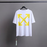 Off White T Shirts Religious Angel Oil Painting Short Sleeves