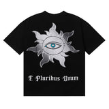 Godspeed T Shirts Helicopter Free Muse Printed Cotton Casual Short Sleeves Men and Women