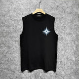 Amiri tank top star shield print