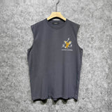 Amiri tank top hollywood eagle printing