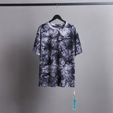 Off White T Shirts Tie-Dye Process Loose Men'S And Women'S Same Style Pure Cotton Short Sleeves