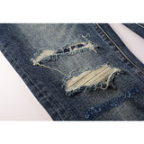 Purple Brand Jeans Pure Cotton High Street Trend #9096