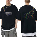 Cactus Jack Tshirt Setwear Mens Hot Sale Look Mom