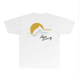 Rhude T Shirts Printed Trendy Pure Cotton