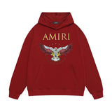 Amiri Hoodie Printed Trendy Pure Cotton