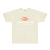Casablanca T Shirts Fashion Print Street