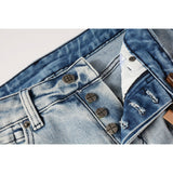 KSUBI Jeans Men's Straight High Street Pants