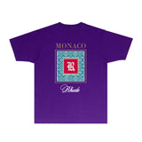 Rhude T Shirts Printed Trendy Pure Cotton