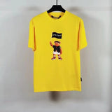 Palm Angels T Shirts Printed Loose Hip Hop Short-Sleeved T-shirt for Men