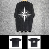 Amiri washed t-shirt star shield short sleeve