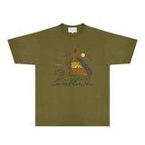 Casablanca T Shirts Fashion Print Street