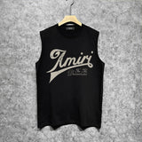 Amiri tank top letter printing