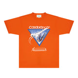 Casablanca T Shirts Fashion Print Street