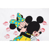 Unisex T-Shirts Washed Old Vintage Mickey Mouse Cartoon Anime Loose T-Shirt