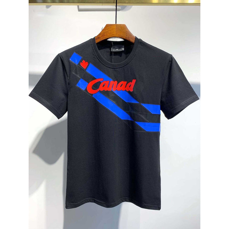 Dsq2 T Shirt DSQ Lian D2 Casual Sports Printed Short Sleeve Summer Men