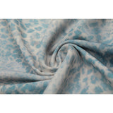 Unisex Sun Protection Shirt Blue Leopard Long-sleeved Jacket