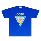 Casablanca T Shirts Fashion Print Street