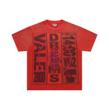 Valeforever Vale T Shirts White Ink DTG Printing Salt Monkey Wash