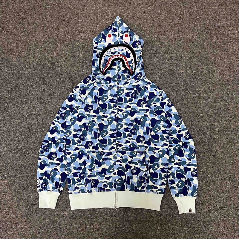 Bape Hoodie Zip-Up Cardigan Hoodie