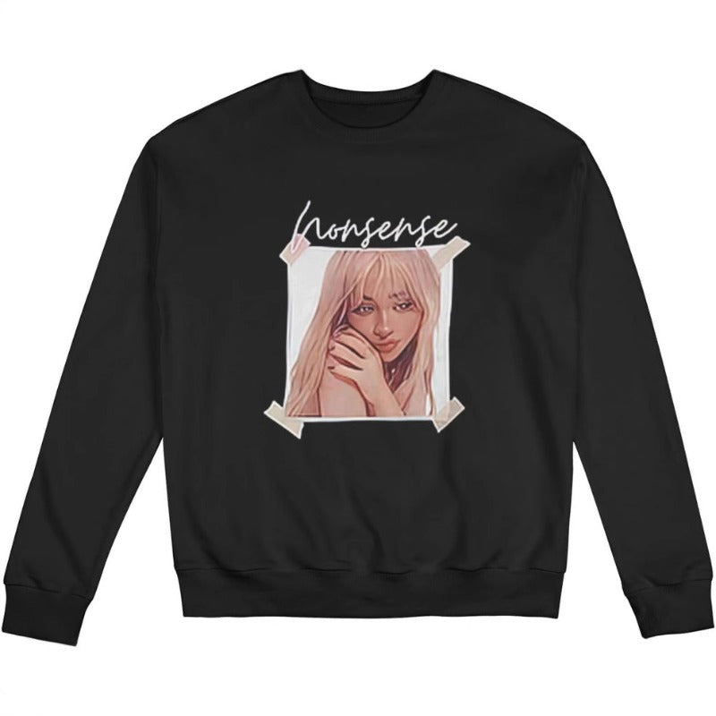Men Raglan Round Neck Sweater Long-Sleeve