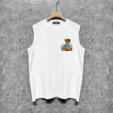 Amiri tank top king cobra gold printing