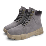 Men's Boots Work Boot Men Casual Hiking Boots Dr. Martens Boots Men's Boots Autumn and Winter Vintage Leather Boots