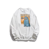 Crew Neck Sweatshirts for Men Men's Autumn Cartoon Sweater Coat Top