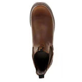 Western Shoes Men's Elastic Ankle Boots Large Size