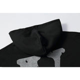 Vlone Hoodie Sweater Men'S And Women'S Hoodies Large Vshaped Female Print Oversize Pullover Sweater