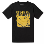 Nirvana T Shirt Nirvana Band Rock Kurt Cobain Smiling Face