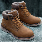Western Shoes Autumn and Winter Fashion Martin Boots Outdoor Men's Short Boots
