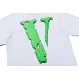 Vlone Hiphop Street Printed Men'S And Women'S Loose Design Tshirt Short Sleeve