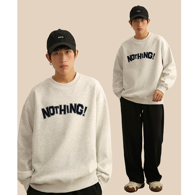 Men Sweatshirts Loose Clothes Trendy All-Matching